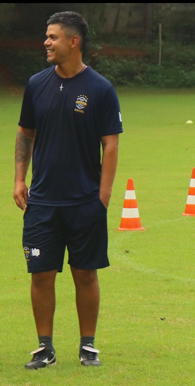 Treinador em campo