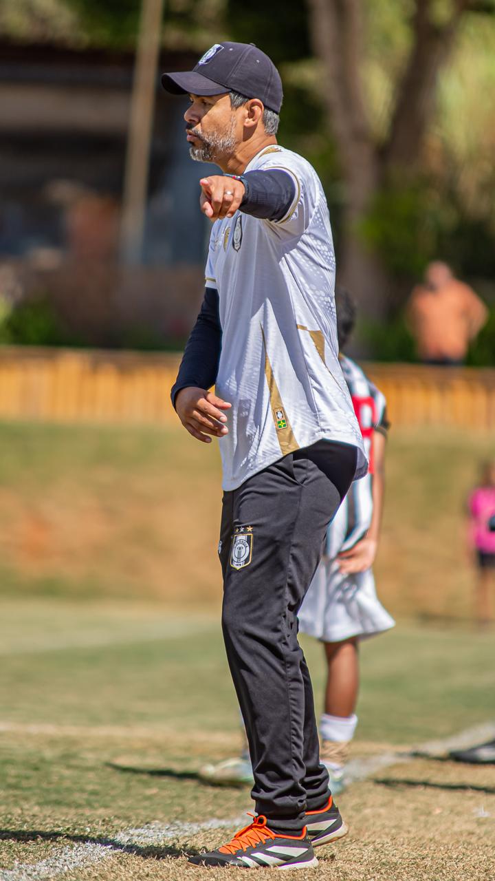 Treinador em campo